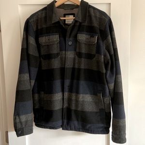 O’Neill vintage heavyweight button up shirt jacket